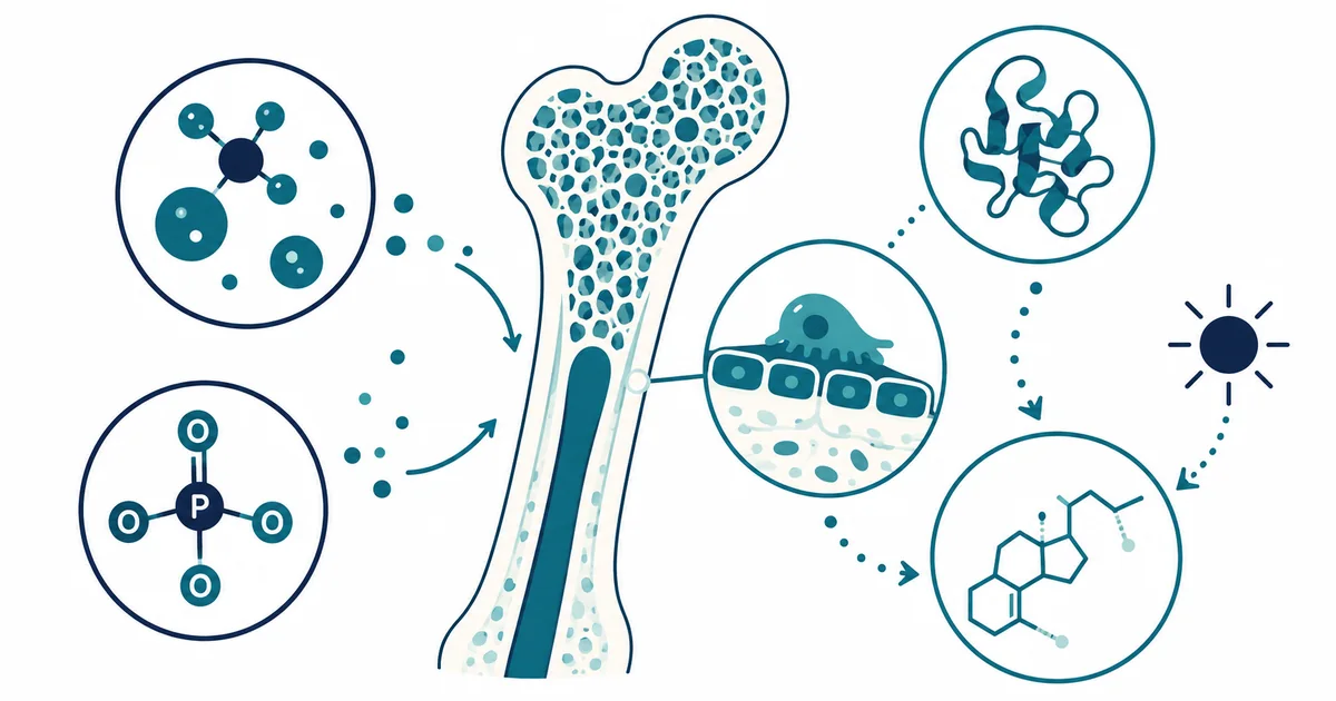 Bone Profile Blood Test Explained - LabWise Biomed educational illustration