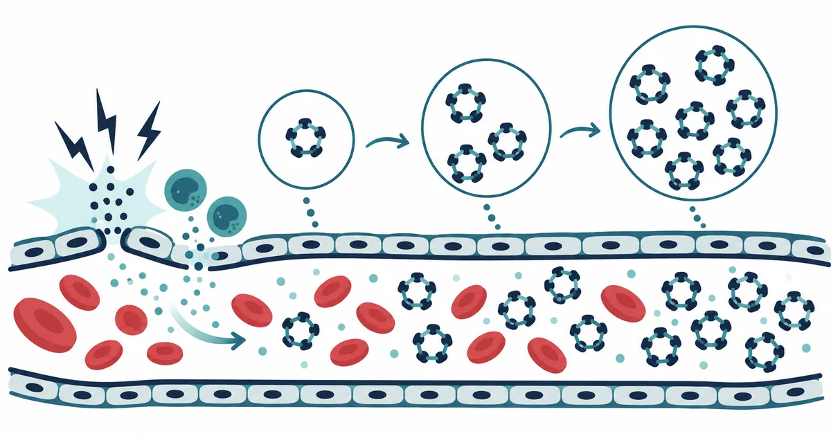 Crp Blood Test Explained - LabWise Biomed educational illustration