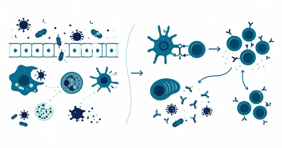 Immune System Explained - LabWise Biomed educational illustration