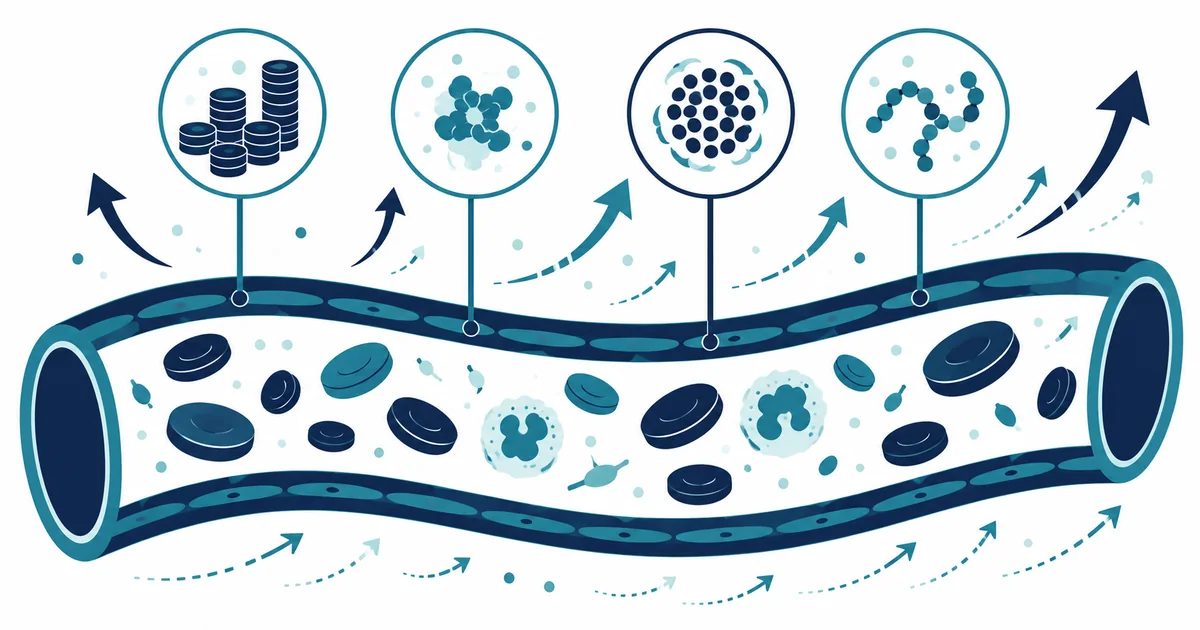 Inflammation Markers Explained - LabWise Biomed educational illustration