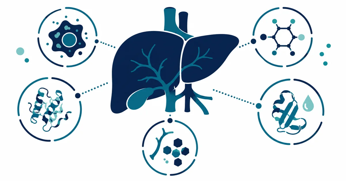Liver Function Test Explained - LabWise Biomed educational illustration