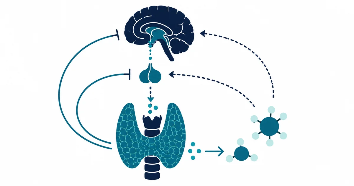 Thyroid Function Tests Explained - LabWise Biomed educational illustration