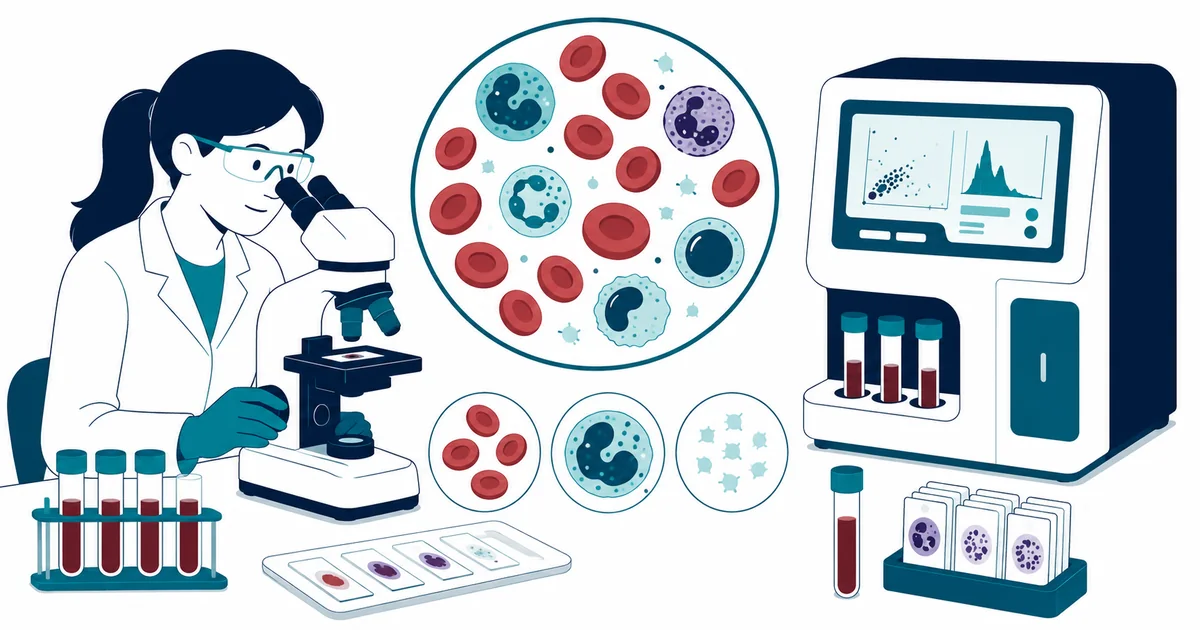 What Is Hematology - LabWise Biomed educational illustration