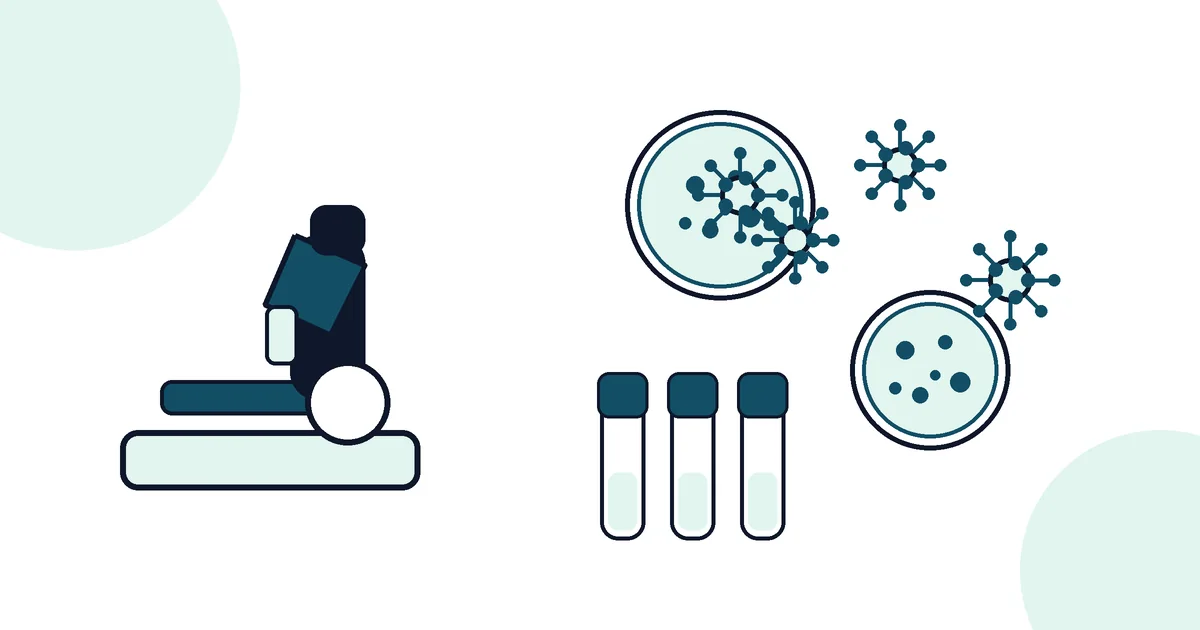 What Is Microbiology - LabWise Biomed educational illustration